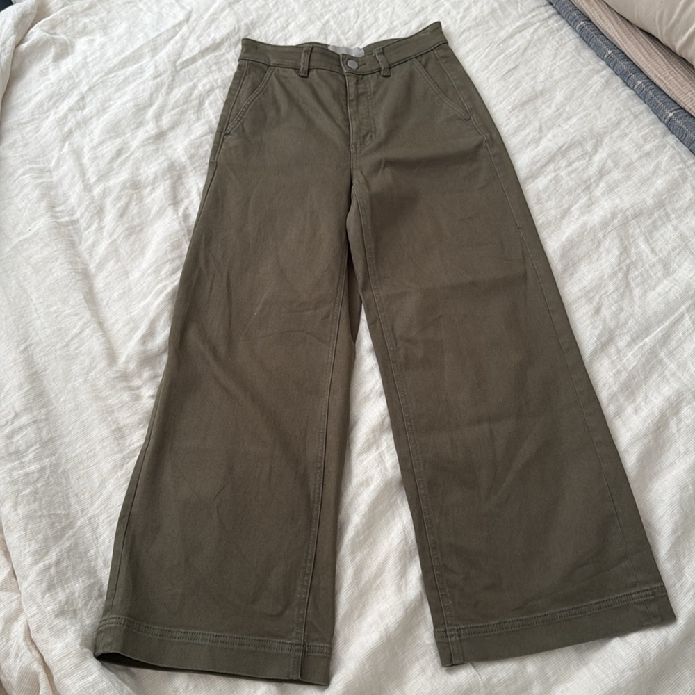 Everlane The Wide Leg Crop Pants